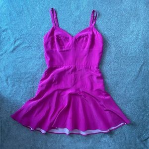 AMANDA UPRICHARD Hot Pink Dress